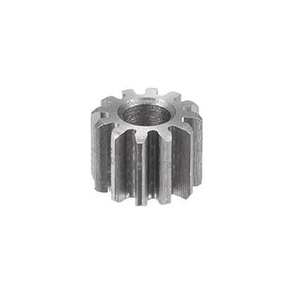HARFINGTON Straight Spur Gear 6mm Bore 12T Mod-1 Hardened 45# Steel Spur Diff Differential Motor Gear RC Car Replacement Parts - style: 12T