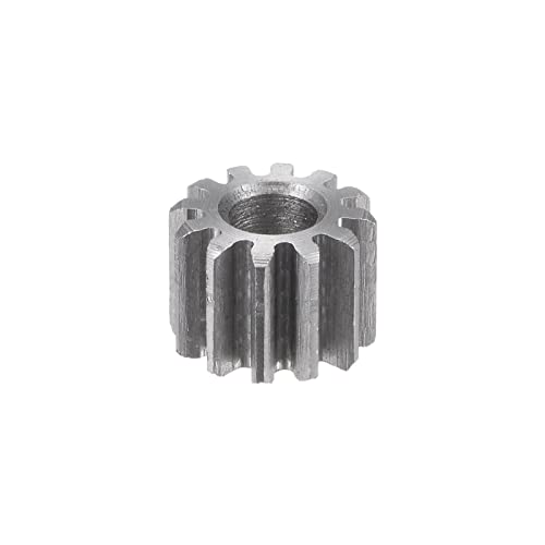 HARFINGTON Straight Spur Gear 6mm Bore 12T Mod-1 Hardened 45# Steel Spur Diff Differential Motor Gear RC Car Replacement Parts - style: 12T