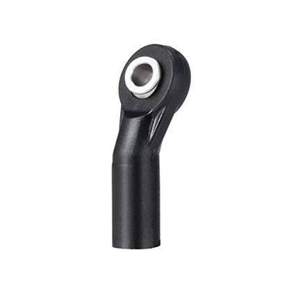 QUE-T 10pcs M3 Plastic Ball Head Link Rod Ends Joint Linkage for 1/10 RC Axial SCX10 Crawler Car (D) - style: D