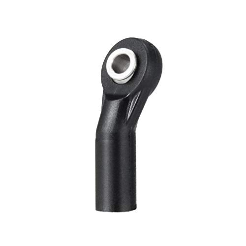 QUE-T 10pcs M3 Plastic Ball Head Link Rod Ends Joint Linkage for 1/10 RC Axial SCX10 Crawler Car (D) - style: D