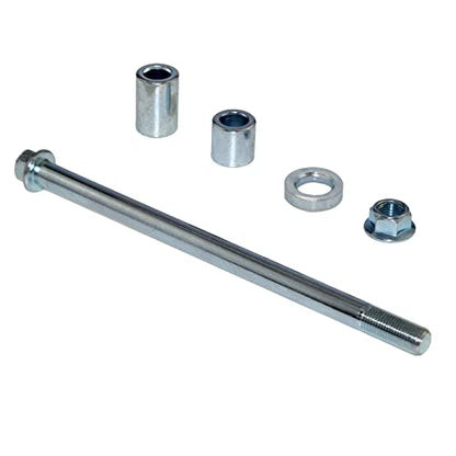 Mokuo 12mm 230mm Front Rear Axle with Bushing 5mm 20mm 30mm Fit for Pit Dirt Bike Moped Scooter QUAD ATV Mini Bike Parts - size: 12-230
