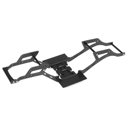 Carbon Fiber LCG Chassis Kit for 1/10 RC Crawler Car SCX10 II Element Enduro SOA Built Trail Truck DIY Upgrade Parts