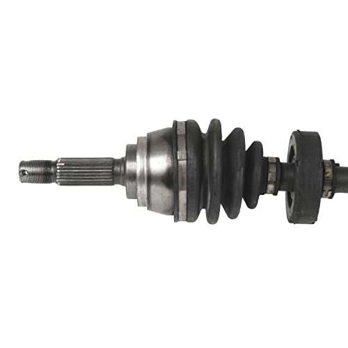 Detroit Axle - Front Left CV Axle Assembly Replacement for Hyundai Elantra | Mitsubishi Mirage Summit Cordia Dodge Plymouth Colt - size: 46_AX/Single