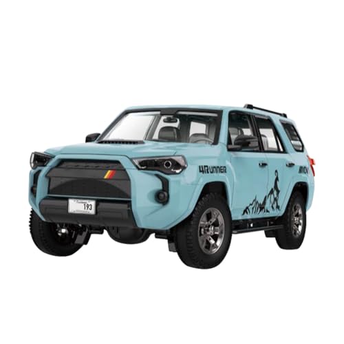 FunXylophy RC Off-Road Car, HG-52 1:18 Scale 2.4GHz Electric Brushed 4WD RC Off-Road Truck Model, Creative Car Gifts for Adults (Standard RTR Version/Blue)