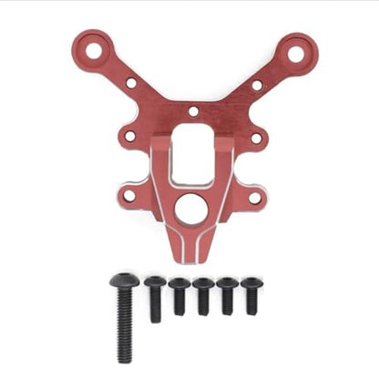 For Infraction For Limitless For Mojave 1/7 Metal Center Brace Front And Rear Mount RC Car Upgrade Parts Models(Red) - color: Red