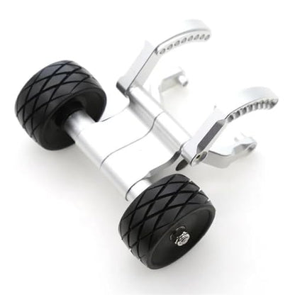 for Traxxas for E-Revo 2.0 86086-4 56087-1 for Monster Truck 1/10 Metal Wheelie Bar RC Car Upgrade Parts Modification Car Accessories RC Repair Parts(Silver) - size: Silver