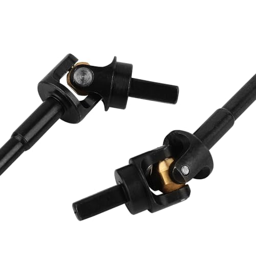 Hard Steel Front and Rear Portal Axle Shaft with Gear for 1/10 RC Crawler Car Axial SCX10 III AXI03006 AXI03007 Wrangler JL AR45 Axle Metal Upgrade Part (Front)