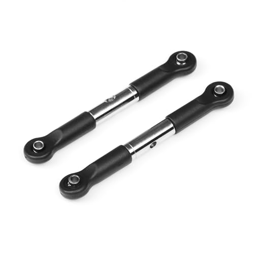 Hosim RC Car Drag Link Accessory Spare Parts C12028 1/10 Scale X08 X07 X05 X07W X15W Brushless High Speed RC Cars Trucks (2PCS/Length 6.9cm)