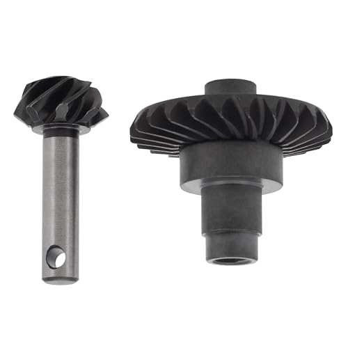 MEUS RACING Overdrive Diff Gears 8T-24T for Axial SCX10 II SCX10 III SCX10 PRO, AR44 AR45 Axle, 1/10 RC Crawler Upgrades Parts (8T-24T)