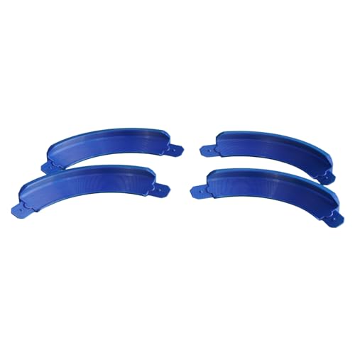 QuirkWorks3d | 90 Degree Banked Turn (4 Pack) | Compatible with Hot Wheel, Matchbox and Other Diecast Cars and Track