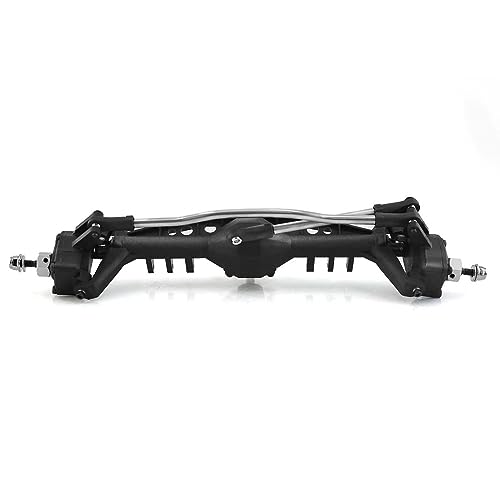 Rc Car Axle Metal Front Rear Axle Assembly Set for 1/10 Crawler Model Climbing Car Upgrades Steel Bearing Transmission Parts Suitable for Repair DIY