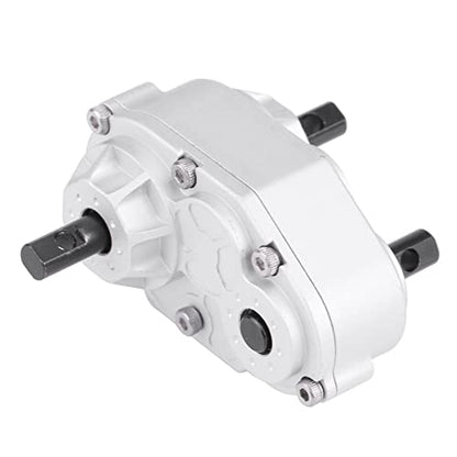 Metal Transfer Case RC Transfer Gearbox Accessory for SCX10 Gelande II D90 1 10 RC Crawler Car Sturdy Metal Construction Easy Installation Lightweight Design Durable