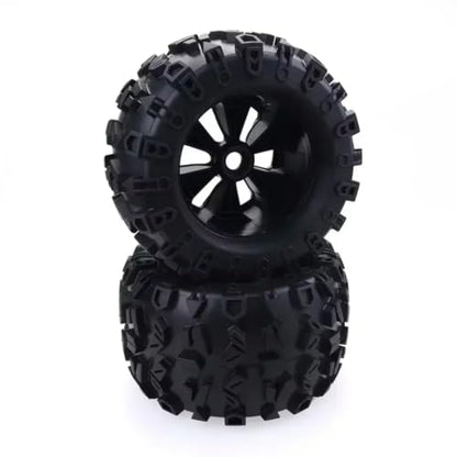 Rc Accessories Parts Wheels Tires Rubber 2pcs 170mm 17mm Hex for Redcat for Rovan for Hpi for Savage XL Mounted Gt 1/8 RC Car Monster Truck Upgrades Parts