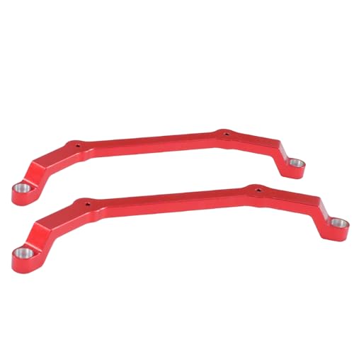 Magnetic Body Post Conversion & Lift Kit Set for 1/12 RC Crawler - Adjustable Height, Strong Magnets for MN128 MN86 G500 Upgrade (46g) (Red) - color: Red