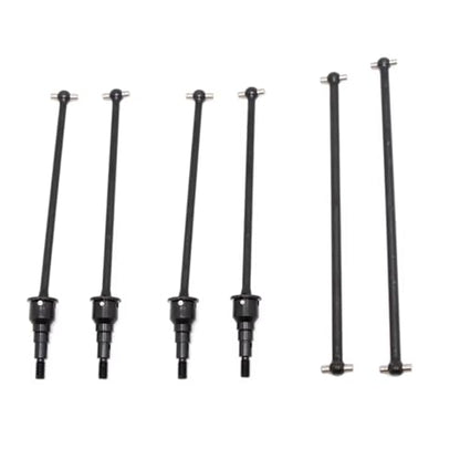 Compatible with Losi for Rock for Racer for Buggy 1/10 RC Car Upgrade Parts Accessories 1 Set Metal Front Rear Drive Shaft Dogbone RC Car Accessories
