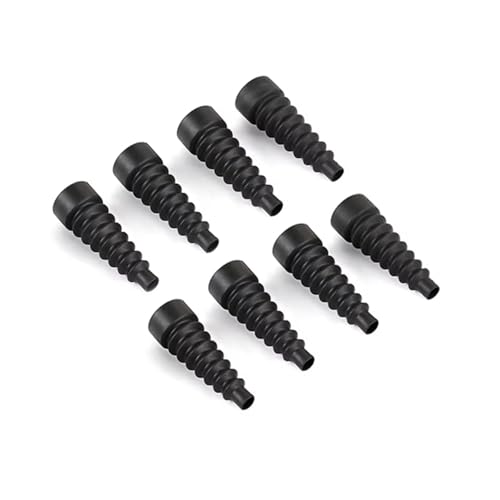 Rc Accessories Parts for Losi 5ive-t for Rofun for Rovan LT KingMotor X2 DDT QL FID 1/5 RC Car Upgrades Parts Silicone Rubber Shock Absorber Sleeve Set(8PCS) - size: 8PCS