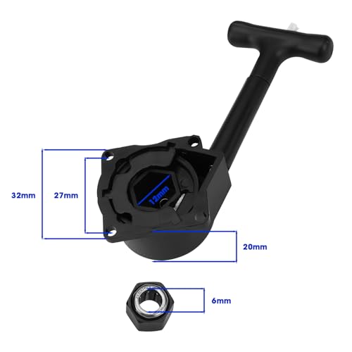 OTOTEC 1PC Pull Starter for RC Car Engine Compatible with HSP Compatible with HPI Compatible with REDCAT 1/10 RC Cars CXP 18 VX 16 18 Compatible with SH 21 Engines