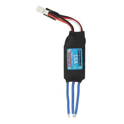 18A Mini Brushless ESC Electric Speed Controller with White Female Connector for K989 for Kyosho Mini Z 1/24 1/28 RC Car