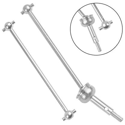 ShareGoo Metal 144001 CVD Drive Shaft Differential Cup Wheel Axle Stub Wheel Shaft Cup Compatible with WLtoys 144001 1/14 RC Car (Silver) - color: Silver