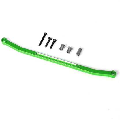 Steering Tie Rod and Drag Link Aluminum for Losi 1/18 Mini LMT 4X4 Brushed Monster Truck，Replacement for LOS211051 Upgrade Parts Fix Link Steering Rod for Losi - LOS01026 1/18 Mini LMT Monster (Green) - color: Green