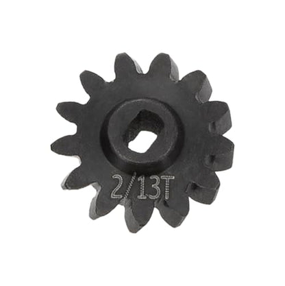MEUS RACING SCX24 2-13T Overdrive Differential Gear Helical Diff Gears Set for Axial SCX24 Deadbolt C10 JLU Gladiator Bronco 1/24 RC Crawler Car Upgrade Parts, 2 Sets - size: 2-13T