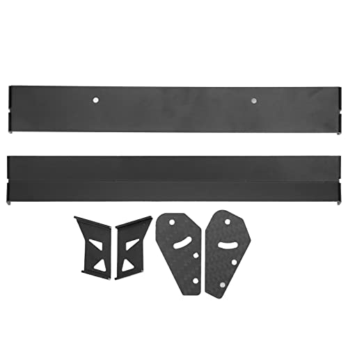 RC Car Tail Wing Rear Spoiler Wing for 1/10 RC On Road Racing Drift Car, Aluminum Alloy + Carbon Fiber, Lightweight 51g, Universal Fit for HSP Kyosho LC