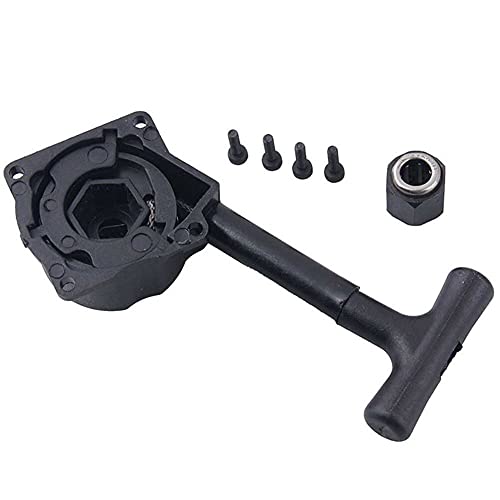 Replacement Part For Pull Starter For RC 1/10 R025 R020 18 RC Nitro Vertex VX Engine Recoil Start Accessories Kit M12 Shcket Backplate Set - (Color: R020 R025 Scres) - color: R020 R025 Scres
