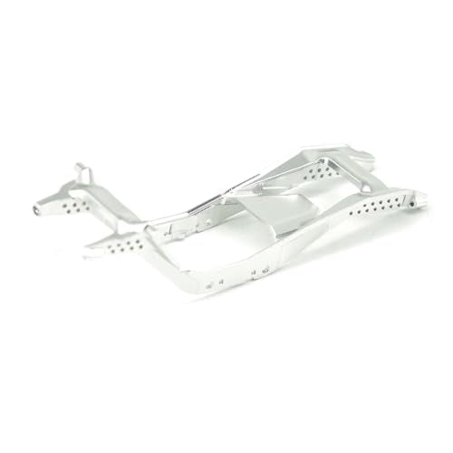 Aluminum Chassis Kit for Axial SCX30, 1/30 Scale RC Crawler Upgrade Parts, Black (Silver) - color: Silver