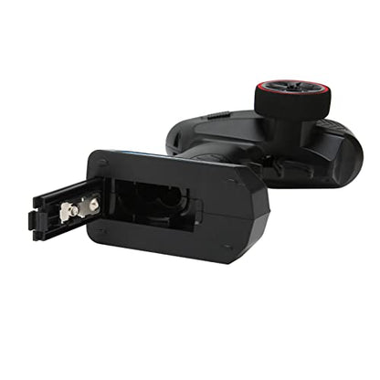 RC Transmitter and Receiver, 3 Channel 2.4GHz with 100+ Meters Range Throttle Speed Limit Braking Protection, RC Controller and Receiver Kit with 2.4GHz for Car Boat