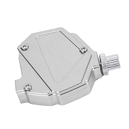 BRRNOO Clutch, Aluminum Alloy Clutch Box Aluminium Alloy Universal Modification Brake for Motorcycles and ATVs (Silver) - color: Silver