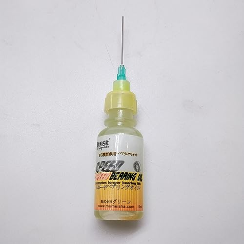 HIIGH SPEED BEARING LUBAICANT High Speed Bearing Grease Bearing Oil for RC Cars Best High Speed RC Ball Bearing Oils 15ml