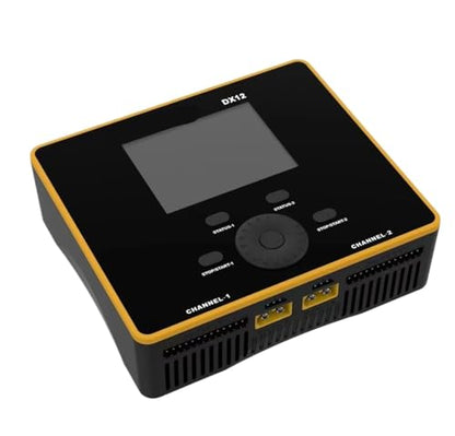 Compatible For ICharger DX12 Dual 1700W 12S Battery Charger For LiPo LiIo LiFe LiVH LTO NiZn NiMH NiCd