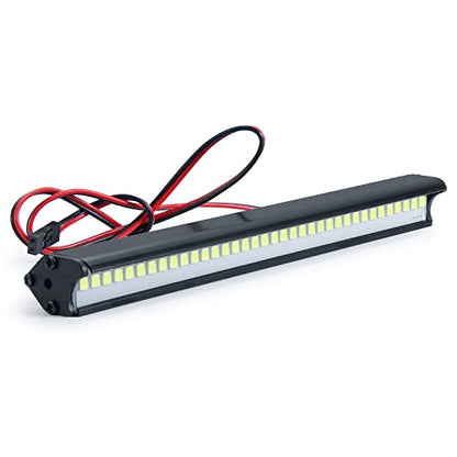 SWX Roof Rack with LED for 1/10 SCX10 TRX-4 Crawler Upgrade | Roof Rack, LED Light Bar, SCX10, TRX-4, 1/10 Crawler