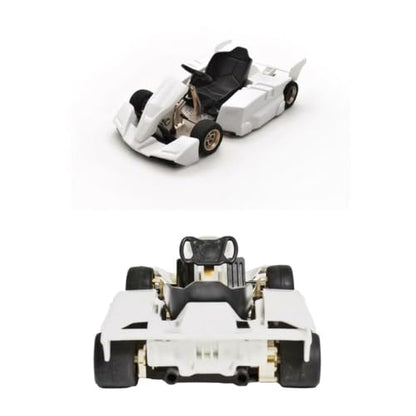 JDM-298A 1/10 Scale RC Car DIY Assemble Kit, 2.4GHz Carbon Fiber Chassis RC Drift Kart Model with 3-in-1 ESC, 30000 RPM Brushed Motor for Adults (KIT Basic Version) - color: Kit Basic Version