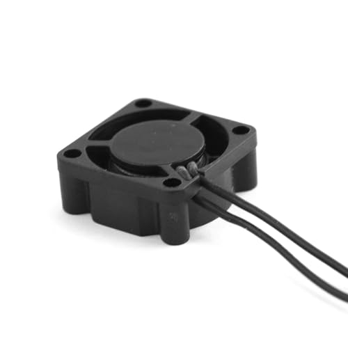 RC Car Motor Cooling Fan 25mm 30mm 35mm 40mm 50mm High Speed Heatsink 28000RPM ESC Fans for 1/8 1/10 1/12 1/16 Scale Truck Off Road Crawler Car 540 550 Brushless OR Brushed Motors (25MM) - size: 25MM