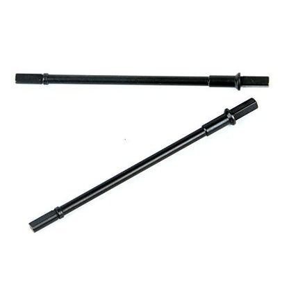 LCX Racing 1/10th RC Crawler Car Hard Steel Rear Axle Drive Shaft Dogbone Straight Shaft for RC Car Axial Capra Unlimited Trail Buggy UTB10, Upgrades Parts Accessories
