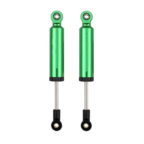 RC Car Assortment For Axial For SCX10 90046 For TRX-4 For MST For Redcat 1/10 RC Crawler Car 2Pcs Built-in For Spring Shock Absorber Damper(Green) - color: Green