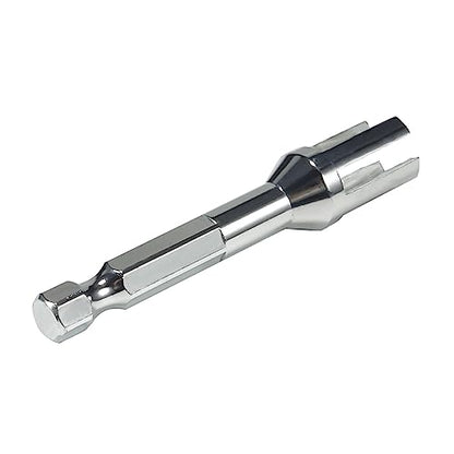 AMK RC Tool Kit 6.35mm Hex Bit Linkages Link Rod Ends Installing Equipment for 1/10 Scale Accessories SCX10 TRX4 Upgrades (Silver) - color: Silver
