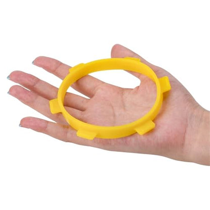 RC Car Upgrade Parts for RC Tire Glue Bands Glueing ToolMounting 1/8 1/10 for Buggy Off-Road Short-Course/Off-Road Stadium Truck Assist - color: Yellow