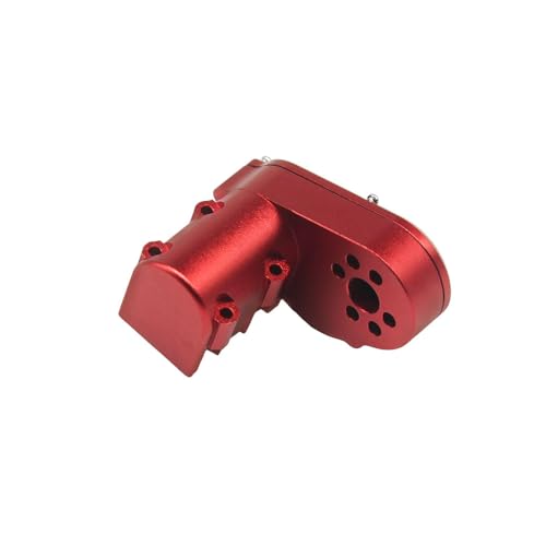 Hobby Details Aluminum Rear Axle Gear Box Skid Link Wheel Upgrade Set for 1/30 Axial SCX30 Jeep Wrangler RC Cars, Red (Aluminum Gear Box) - color: Aluminum Gear Box
