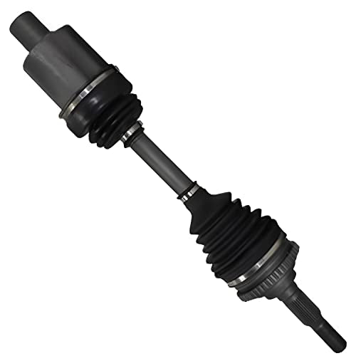 Detroit Axle - 2.2L Front Left CV Axle for 1995-2001 Chevrolet Cavalier | Pontiac Sunfire Driver Side CV Axle Shaft Assembly 1996 1997 1998 1999 2000 Replacement - size: 56A_AX/Single