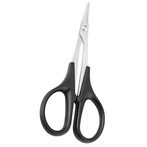 RC Body Reamer 0-14mm Hole Puncher w/Sleeve and Curved Scissors & Straight Scissors Set RC Car Body Mounting for RC Car Truck Bodyshell Repair Tools (Black) - color: Black
