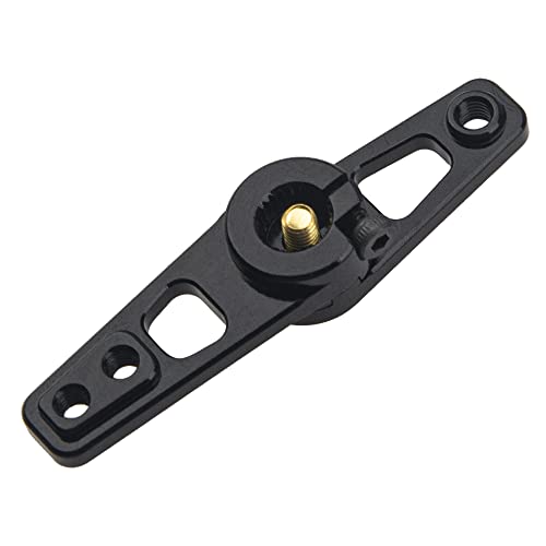 1Pcs Vgoohobby Metal 25T Servo Horn Adjustable 25 Teeth Steering Servo Arm Server Compatible with Axial SCX10 90046 Recat HSP Traxxas TRX-4 1/10 RC Crawler Car Airplane Boat