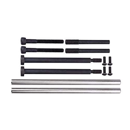 Aluminum Rear Lower Suspension Arms for ARRMA Kraton 8S BLX 1/5 Scale RC Truck (1 Pair), Replaces ARA330590 Upgrades (Red) - color: Red