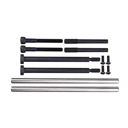 Aluminum Rear Lower Suspension Arms for ARRMA Kraton 8S BLX 1/5 Scale RC Truck (1 Pair), Replaces ARA330590 Upgrades (Red) - color: Red