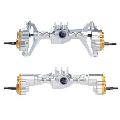 Aluminum +4mm Extended Front Rear Portal Axles Set Assembly for Redcat Ascent-18 1/18 Scale RC Crawler Upgrades