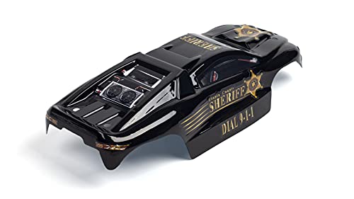 SummitLink Custom Body Police Style Compatible for e-Revo Mini 1/16 Scale RC Car or Truck (Truck not Included) ERMN-PB-01
