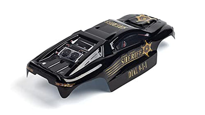 SummitLink Custom Body Police Style Compatible for e-Revo Mini 1/16 Scale RC Car or Truck (Truck not Included) ERMN-PB-01