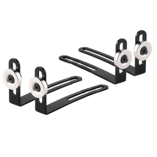 RC Crawlers Components For Axial For SCX10 90046 D90 RC Car Shell Body Mount Metal L-Bracket With Magnet 1:10 RC Crawler Car Parts Replacement Accessories