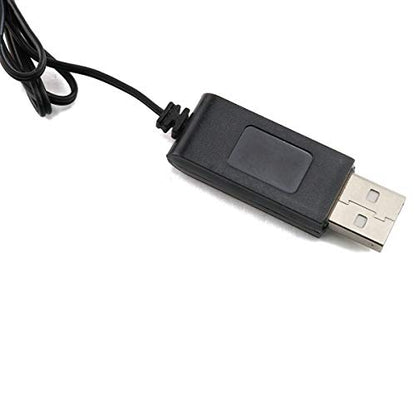 E-outstanding3.7V USB Charging Cable Male JST Plug to USB Connector Lithium Battery Charger for RC Aircraft Helicopter Toys Accessories